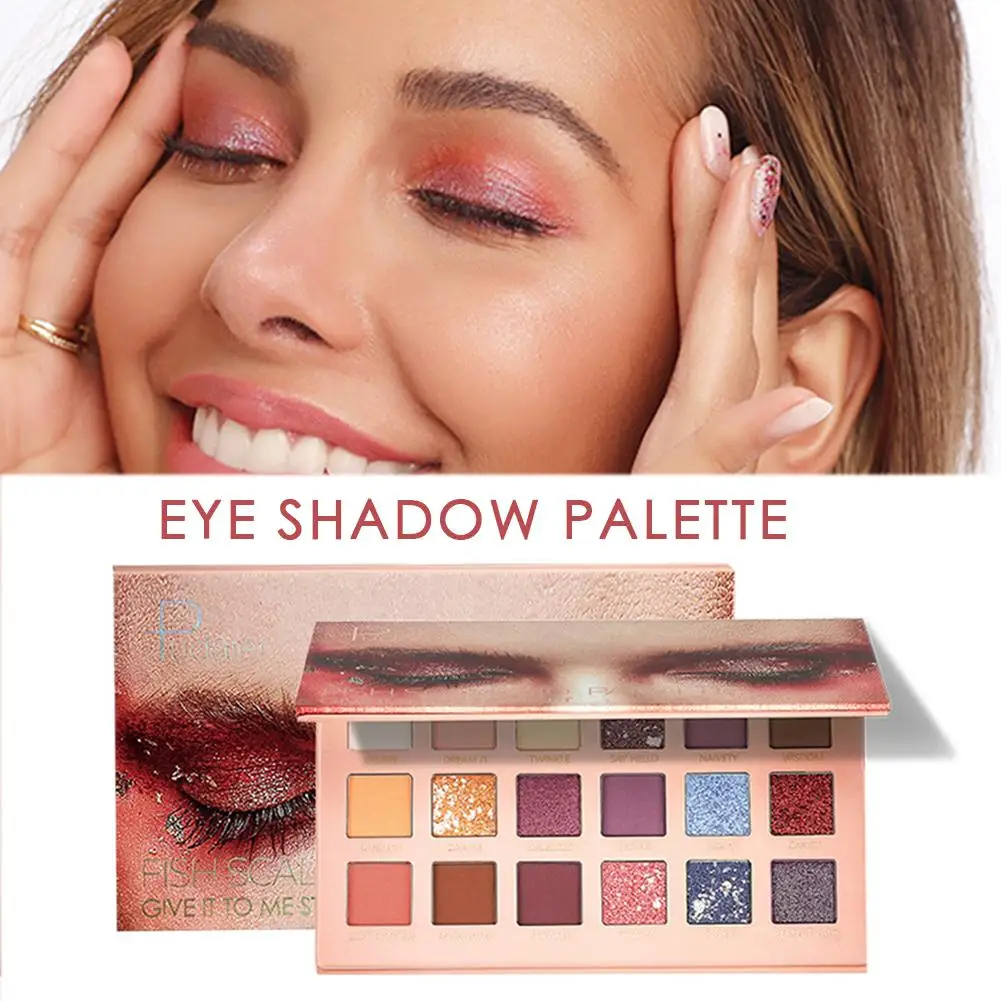 18-color Glitter Eyeshadow Makeup Pallete Matte High Light Fish Scale Bright Flash Matte Shimmy Earth Color Palette Cosmetics
18-color Glitter Eyeshadow Makeup Pallete Matte High Light Fish Scale Bright Flash Matte Shimmy Earth Color Palette Cosmetics