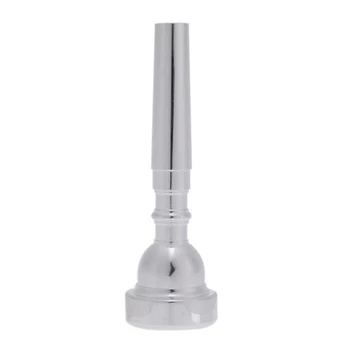 New 5C Trumpet Mouthpiece with Durable Stylish Copper Alloy Silver 
New 5C Trumpet Mouthpiece with Durable Stylish Copper Alloy Silver