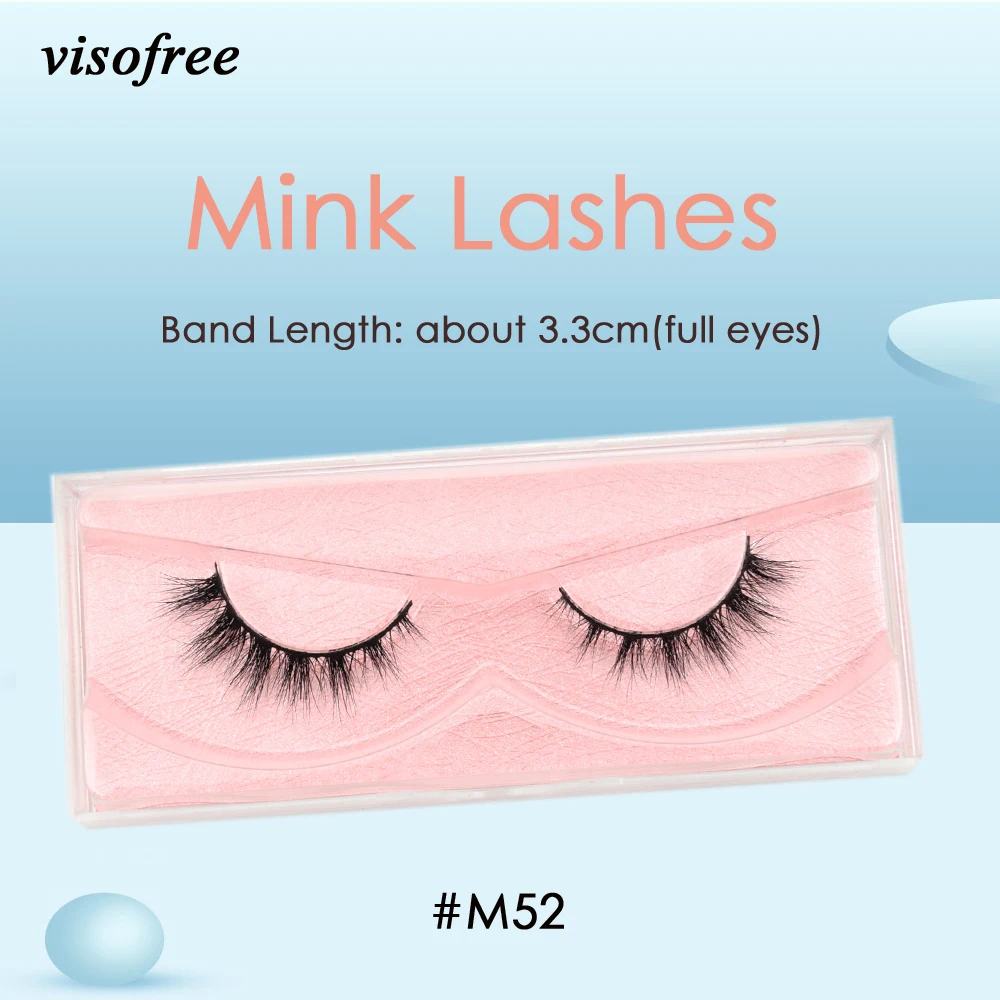 Visofree Mink Lashes 3D Mink Eyelashes Ultra Fluffy Collection Medium Volume Mink False Eyelashes Cruelty free Lashes Makeup M52
Visofree Mink Lashes 3D Mink Eyelashes Ultra Fluffy Collection Medium Volume Mink False Eyelashes Cruelty free Lashes Makeup M52