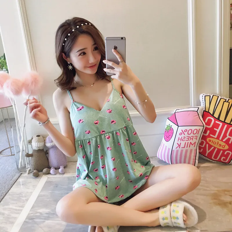 Factory Sale 2019 New Women Pajamas Suits Sexy Home Sleepwear Shortless Sleeve Pyjamas Comfortable Girl Short Pajamas Pant
Factory Sale 2019 New Women Pajamas Suits Sexy Home Sleepwear Shortless Sleeve Pyjamas Comfortable Girl Short Pajamas Pant