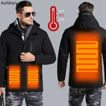 Aufdiazy Men Winter Thick USB Heating Cotton Jacket Outdoor Waterproof Windbreaker Hiking Camping Trekking Climbing Coats IM016
Aufdiazy Men Winter Thick USB Heating Cotton Jacket Outdoor Waterproof Windbreaker Hiking Camping Trekking Climbing Coats IM016