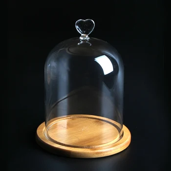 Glass cover with wooden stand flowers cover cake cover micro-landscape glass vases Teacher 's Day gifts room Decoration
Glass cover with wooden stand flowers cover cake cover micro-landscape glass vases Teacher 's Day gifts room Decoration