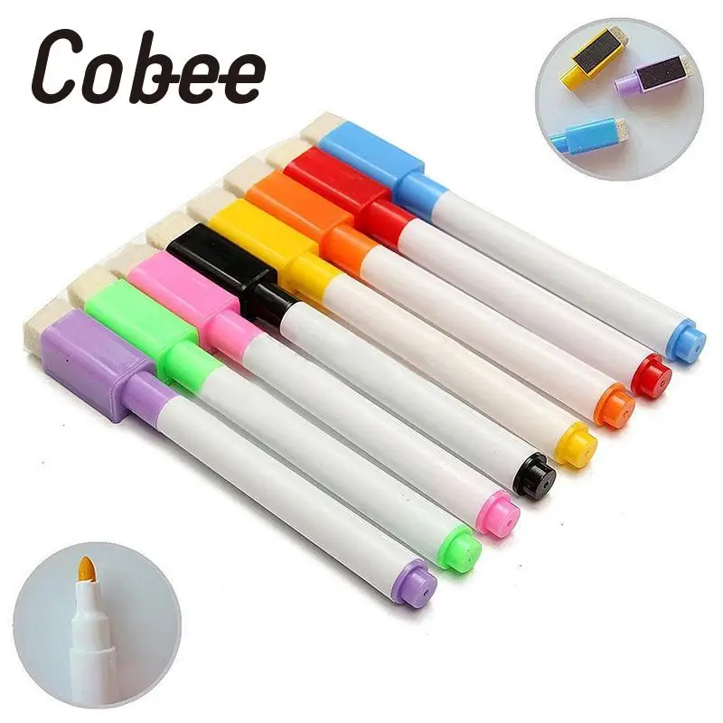 Cobee Easily Erasable Whiteboard Blackboard Marker Pens Eraser Cleaner Home Drawing Painting Beauty Office School Supplies
Cobee Easily Erasable Whiteboard Blackboard Marker Pens Eraser Cleaner Home Drawing Painting Beauty Office School Supplies
