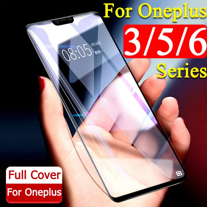 Закаленное стекло на для Oneplus 3t 3 6 6t One Plus 5 5t T3 T5 T6 защита экрана Защитная Tremp Oneplu