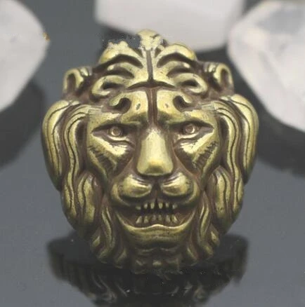 Chinese Pure Copper Lion Handicraft Leather Accessories, Luggage, Cloth And Wallet Button Wealth Animal Statue
Chinese Pure Copper Lion Handicraft Leather Accessories, Luggage, Cloth And Wallet Button Wealth Animal Statue