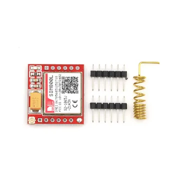1Pc New Smallest SIM800L GPRS GSM Module MicroSIM Card Core BOard Quad-band TTL Port High Quality
1Pc New Smallest SIM800L GPRS GSM Module MicroSIM Card Core BOard Quad-band TTL Port High Quality