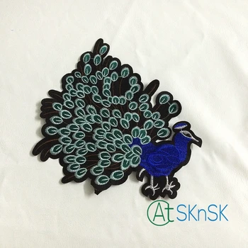 10pcs/lot Large Embroidered Peacock Patches DIY Iron On Cheap Patches For Clothes Stickers Animal Patch Applique 19.5*19cm A2
10pcs/lot Large Embroidered Peacock Patches DIY Iron On Cheap Patches For Clothes Stickers Animal Patch Applique 19.5*19cm A2