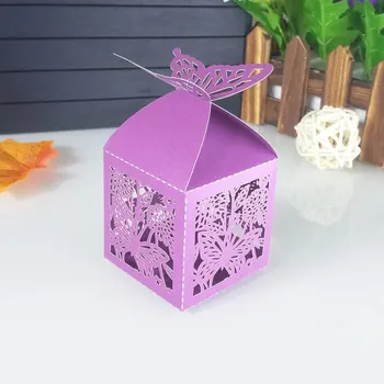 50pcs laser cutting butterfly wedding candy box Christmas candy box wedding party decoration baby shower 6ZT58
50pcs laser cutting butterfly wedding candy box Christmas candy box wedding party decoration baby shower 6ZT58