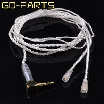 GD-PARTS 1.2M PVC Silver Plated OCC Headphone Cable Hifi Audio Earphone Upgrade Wire for IE8 IE80 IE8I ER80 Headset DIY
GD-PARTS 1.2M PVC Silver Plated OCC Headphone Cable Hifi Audio Earphone Upgrade Wire for IE8 IE80 IE8I ER80 Headset DIY