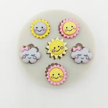 minsunbak Mini Small Sun Shape Silicone Mold Cute Flower Cloud Fondant Decoration Chocolate Candy Craft Baking Tools
minsunbak Mini Small Sun Shape Silicone Mold Cute Flower Cloud Fondant Decoration Chocolate Candy Craft Baking Tools
