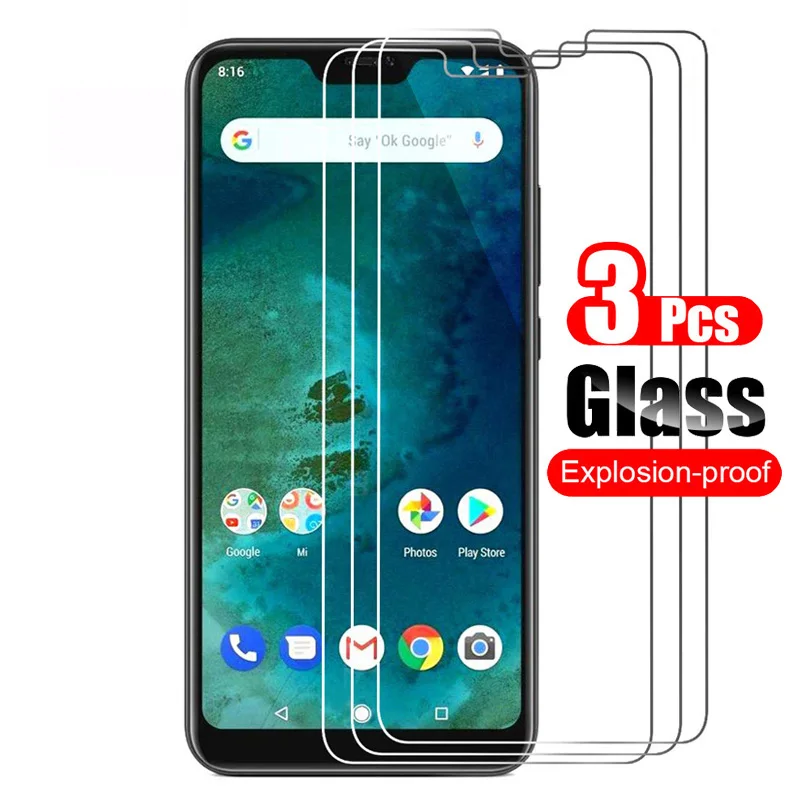 3Pcs For Xiaomi Mi A2 Lite Tempered Glass Screen Protector Protective Film 9H Scratch Proof Glass For Xiaomi A2 Lite
3Pcs For Xiaomi Mi A2 Lite Tempered Glass Screen Protector Protective Film 9H Scratch Proof Glass For Xiaomi A2 Lite