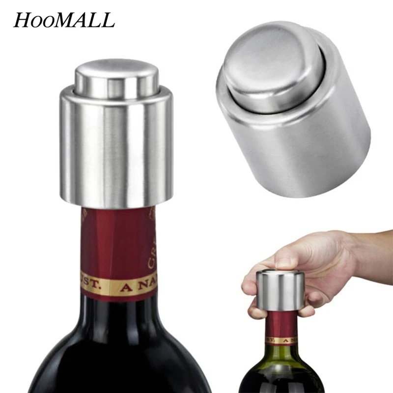 Hoomall 1PC Stainless Steel Wine Bottle Stopper Champagne Bottle Cap Stopper Liquor Bottle Stoppers Plug Sealer Pourers Bar Tool
Hoomall 1PC Stainless Steel Wine Bottle Stopper Champagne Bottle Cap Stopper Liquor Bottle Stoppers Plug Sealer Pourers Bar Tool