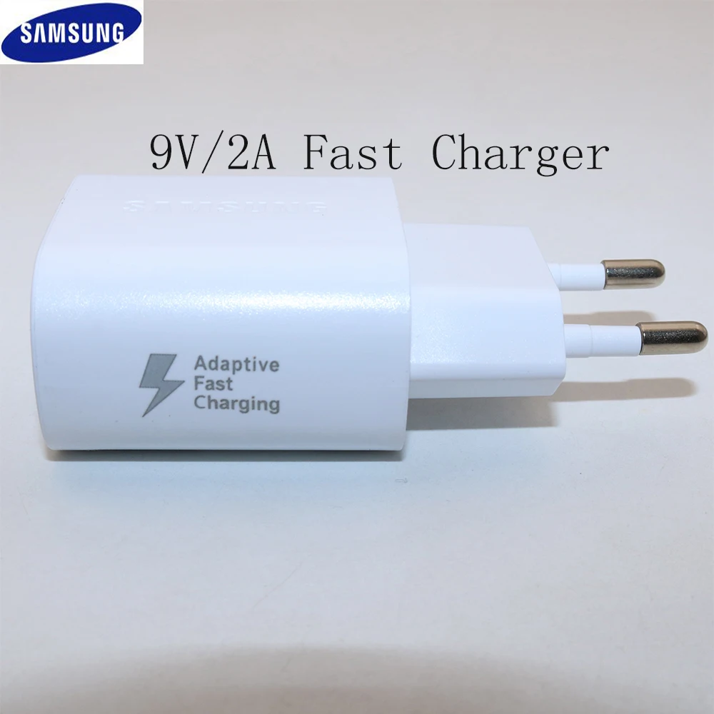 Original EU Samsung Galaxy Fast Charger Quick Travel Wall Adapter 9V2A charge adapter For note 4 5 8 9 S8 9 10 J5 J7 S6 S7 Edge
Original EU Samsung Galaxy Fast Charger Quick Travel Wall Adapter 9V2A charge adapter For note 4 5 8 9 S8 9 10 J5 J7 S6 S7 Edge