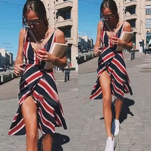 Women Female Lady Summer Boho Casual Long Maxi Party Beach Dress Sundress Spaghetti Strap Sleeveless High Waisted Furcal Dress
Women Female Lady Summer Boho Casual Long Maxi Party Beach Dress Sundress Spaghetti Strap Sleeveless High Waisted Furcal Dress