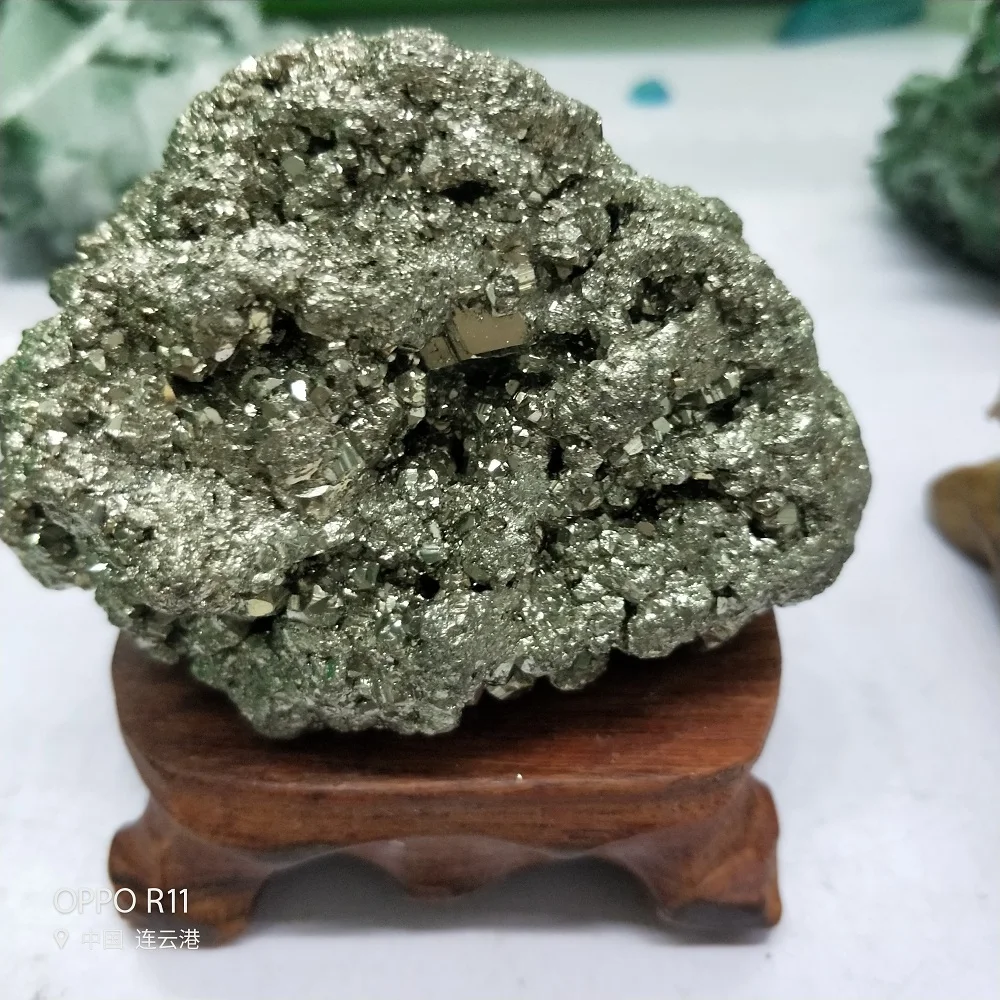 1pcs Natural pyrite Stone mine specimens Crystal Healing Wholesale quartz and stone
1pcs Natural pyrite Stone mine specimens Crystal Healing Wholesale quartz and stone