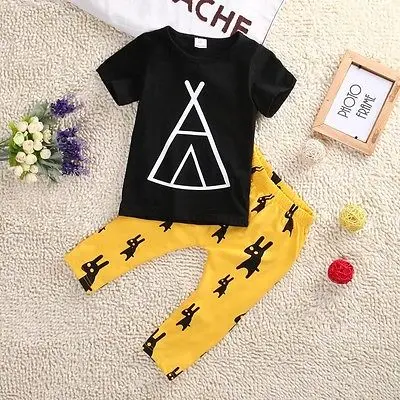 2017 Summer Fashion 2pcs Toddler Kids Baby Boy T-shirt Tops And Long Pants Trousers Outfits Clothing Set
2017 Summer Fashion 2pcs Toddler Kids Baby Boy T-shirt Tops And Long Pants Trousers Outfits Clothing Set