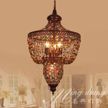 pendant light Mediterranean bohemia vintage lamp dining room crystal southeast asian bronze pendant lamp LO7288
pendant light Mediterranean bohemia vintage lamp dining room crystal southeast asian bronze pendant lamp LO7288