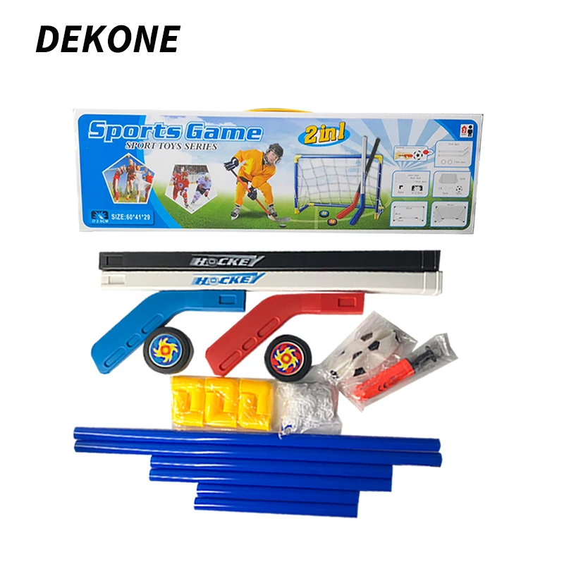 Mini Hockey Goal Set Football 2 In 1 hokejka Easy Assemble Kids Toy Pay Knee Hockey Home Children's Educational Interactive
Mini Hockey Goal Set Football 2 In 1 hokejka Easy Assemble Kids Toy Pay Knee Hockey Home Children's Educational Interactive
