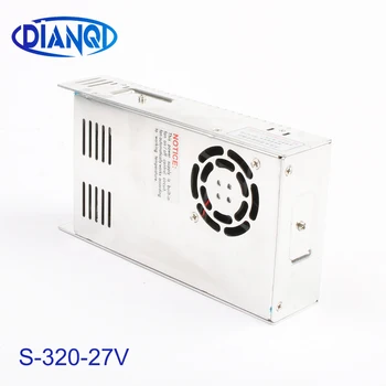 DIANQI power suply 27v 320w ac to dc power supply ac dc converter high quality S-320-27
DIANQI power suply 27v 320w ac to dc power supply ac dc converter high quality S-320-27