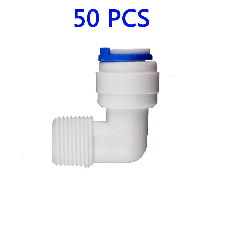 50 PCS 3/8" OD Hose Quick Connection 3/8" Pipe Elbow Union Connector RO Water Reverse Osmosis Aquarium System Connector Fitting
50 PCS 3/8" OD Hose Quick Connection 3/8" Pipe Elbow Union Connector RO Water Reverse Osmosis Aquarium System Connector Fitting