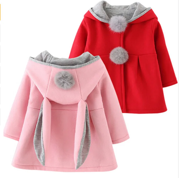 Children Bunny Jacket Winter Warm Girl Rabbit Autumn Cute Coats Toddler Kids Outwear Baby Hood Clothing Jacket For Girls Coat
Children Bunny Jacket Winter Warm Girl Rabbit Autumn Cute Coats Toddler Kids Outwear Baby Hood Clothing Jacket For Girls Coat