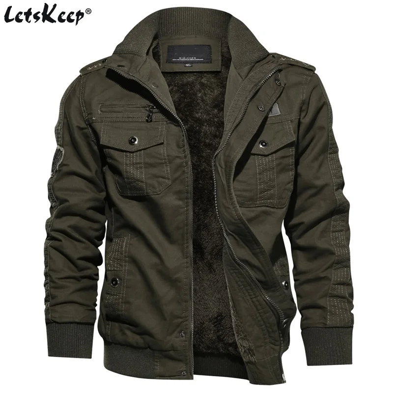 M-6XL LetsKeep Winter Fleece bomber jacket men badges military army jackets coat mens tactical parkas Outerwear Plus size, MA498
M-6XL LetsKeep Winter Fleece bomber jacket men badges military army jackets coat mens tactical parkas Outerwear Plus size, MA498