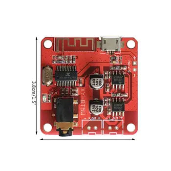 XY-BT5W Bluetooth MP3 Lossless Decoder Board Bluetooth 4.2 Audio Stereo Receiver Module
XY-BT5W Bluetooth MP3 Lossless Decoder Board Bluetooth 4.2 Audio Stereo Receiver Module