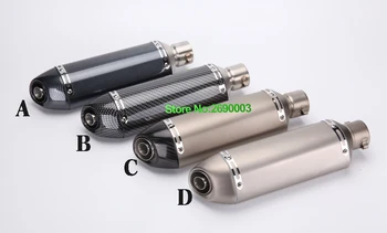 Inlet ID:51mm Length:370mm Small Four Angle Motorcycle Exhaust Pipe Motorbike Muffler Escape with Db killer
Inlet ID:51mm Length:370mm Small Four Angle Motorcycle Exhaust Pipe Motorbike Muffler Escape with Db killer