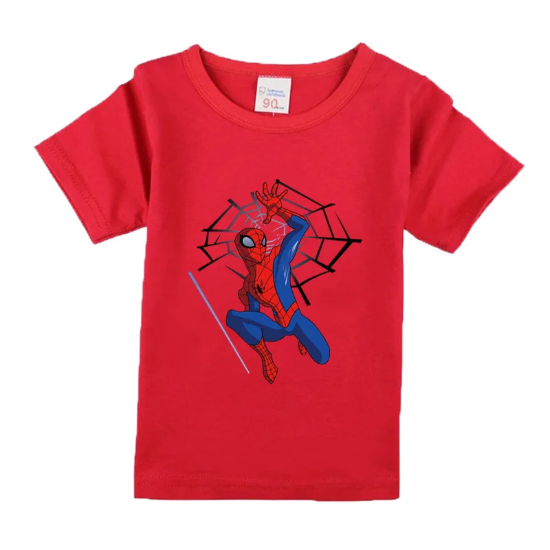 Children's Spider-Man T-shirt Cartoon Cool Spider-Man Clothes 2019 New Hot Popular Hero T-Shirt Fashion Cotton T-shirt
Children's Spider-Man T-shirt Cartoon Cool Spider-Man Clothes 2019 New Hot Popular Hero T-Shirt Fashion Cotton T-shirt