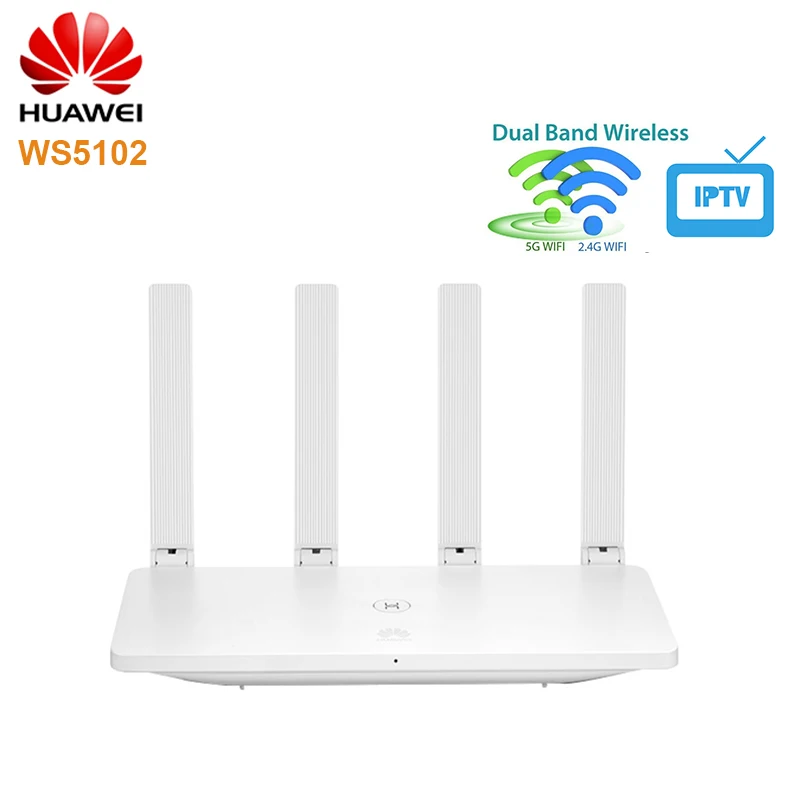 Новый HUAWEI WS5102 100M беспроводной маршрутизатор 2 4 ГГц/5 ГГц двухдиапазонный Wi Fi Gen2 11AC
