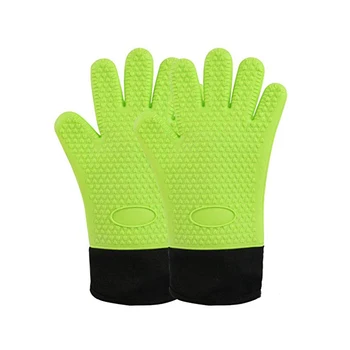 Microwave Kitchen Tool 2PC Long Length Silicone Glove For Oven Heat Resistant Oven Gloves Cotton Mitt Silicone Baking Gloves
Microwave Kitchen Tool 2PC Long Length Silicone Glove For Oven Heat Resistant Oven Gloves Cotton Mitt Silicone Baking Gloves
