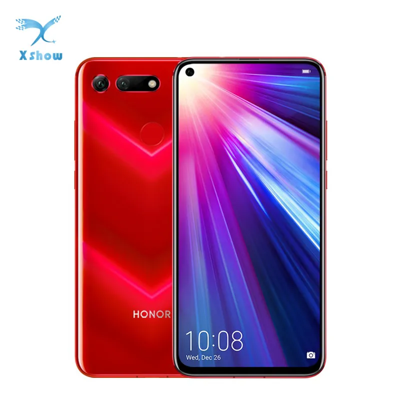 Honor View 20 Smartphone V20 6.4" Fullview 4000mAh SuperCharge Kirin 980 Octa Core Android 9 45MP AI Camera OTG NFC Mobile Phone
Honor View 20 Smartphone V20 6.4" Fullview 4000mAh SuperCharge Kirin 980 Octa Core Android 9 45MP AI Camera OTG NFC Mobile Phone