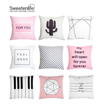 Sweetenlife Decorative Pillows Pink Throw Pillow Case Cover 2018 New Sofa Cushion Wholesale Cushions Home Decor Nordic 50cm*50cm
Sweetenlife Decorative Pillows Pink Throw Pillow Case Cover 2018 New Sofa Cushion Wholesale Cushions Home Decor Nordic 50cm*50cm