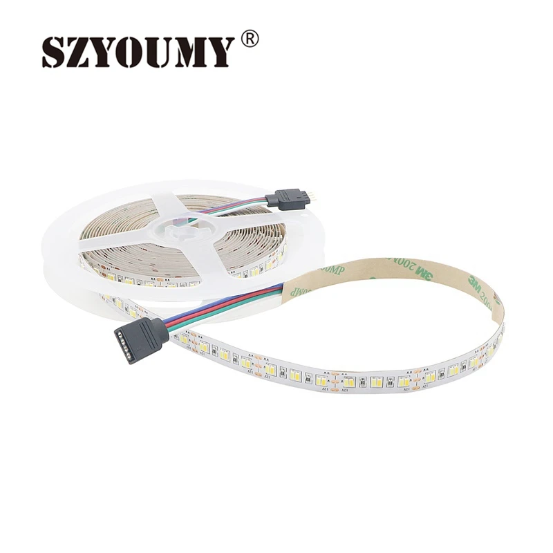 SZYOUMY Color Temperature Dimmable Dual White LED Strip Light 3014 SMD 5M 216Leds/M Indoor Double White Led Strip Light
SZYOUMY Color Temperature Dimmable Dual White LED Strip Light 3014 SMD 5M 216Leds/M Indoor Double White Led Strip Light