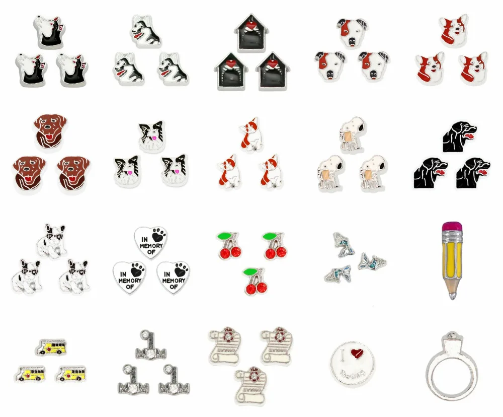 10pcs/lot dog paw apple cherry charms floating charms for floating memory living glass lockets Jewelry Accessories
10pcs/lot dog paw apple cherry charms floating charms for floating memory living glass lockets Jewelry Accessories