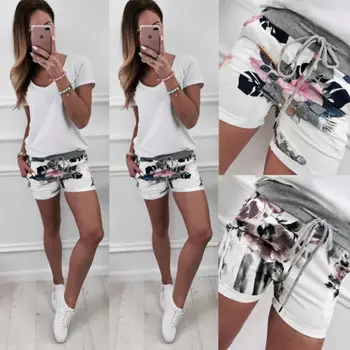 Fashion Sexy Women Clothing Summer Elastic Waist Ladies Shorts Waistband Casual Slim Floral Print Shorts
Fashion Sexy Women Clothing Summer Elastic Waist Ladies Shorts Waistband Casual Slim Floral Print Shorts