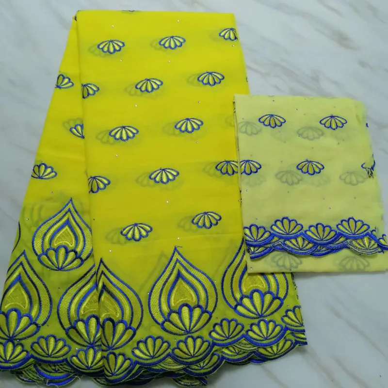 (5+2yards/set) 2019 Swiss voile lace fabric yellow African cotton lace fabric with embroidery plus blouse lace for dress CLS231
(5+2yards/set) 2019 Swiss voile lace fabric yellow African cotton lace fabric with embroidery plus blouse lace for dress CLS231