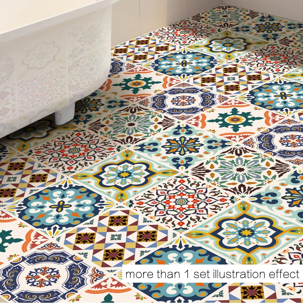 Funlife DIY 50x50cm Wear Resistant Anti-Skip Waterproof PVC Moroccan Mediterranean Floor Sticker Decor Home Room Bathroom DB033
Funlife DIY 50x50cm Wear Resistant Anti-Skip Waterproof PVC Moroccan Mediterranean Floor Sticker Decor Home Room Bathroom DB033