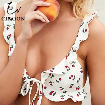 New Cherry print Bathing Suit Brazilian Biquini Sexy Swimwear Bikinis Set 2019 Vintage Retro Swimsuit Bandage Swimwear Female
New Cherry print Bathing Suit Brazilian Biquini Sexy Swimwear Bikinis Set 2019 Vintage Retro Swimsuit Bandage Swimwear Female
