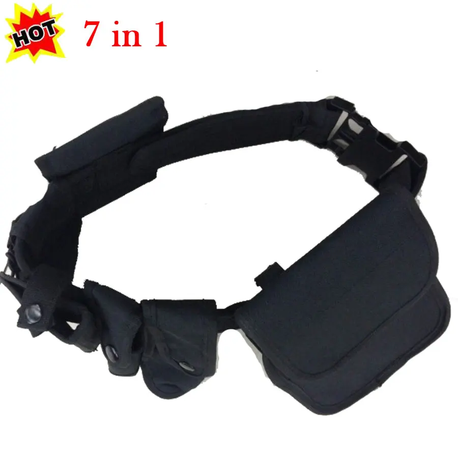 Durable Adjustable Tactical Belt EMT Cool Security Police SWAT Duty Military Belt Black Buckle Rigger Holster Magazine Pouch Set
Durable Adjustable Tactical Belt EMT Cool Security Police SWAT Duty Military Belt Black Buckle Rigger Holster Magazine Pouch Set