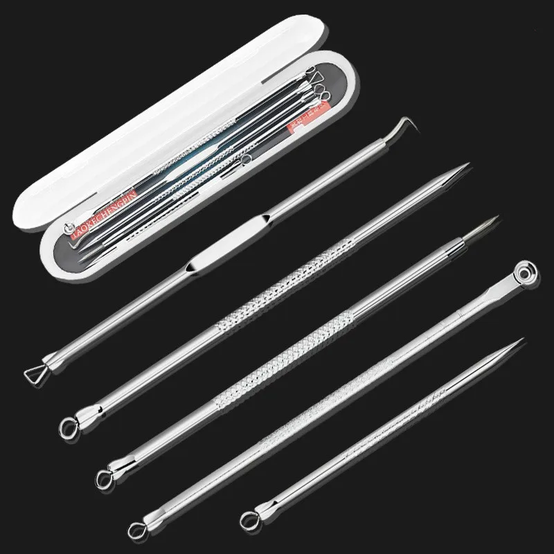 4pcs/set Dual Heads Acne Needle Blackhead Blemish Squeeze Pimple Extractor Remover Spot Cleaner Beauty Skin Care Tool Kit
4pcs/set Dual Heads Acne Needle Blackhead Blemish Squeeze Pimple Extractor Remover Spot Cleaner Beauty Skin Care Tool Kit