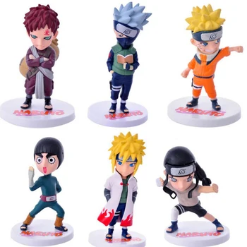 NEW 6 Pcs/Set Naruto Figures Toy Dolls Anime Figurine Collection Q Edition PVC Model Children Baby Kids Toys Gift
NEW 6 Pcs/Set Naruto Figures Toy Dolls Anime Figurine Collection Q Edition PVC Model Children Baby Kids Toys Gift