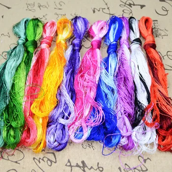 50 color Suzhou DIY Common color Silk Line Branch Manual Wholesale Embroidery Line
50 color Suzhou DIY Common color Silk Line Branch Manual Wholesale Embroidery Line