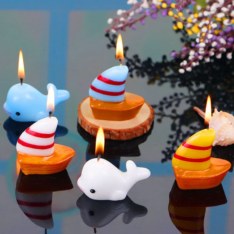 1pc Ocean Style Cute Sailing Ship Whale Kids Cartoon Party Cake Candle Creative Party Supplies Baby Shower Children's Day Decor
1pc Ocean Style Cute Sailing Ship Whale Kids Cartoon Party Cake Candle Creative Party Supplies Baby Shower Children's Day Decor