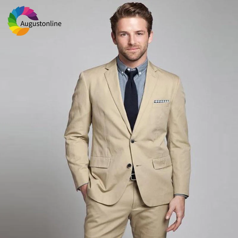 Khaki Slim Fit Wedding Men Suits 2 Pieces (Jacket+Pants) Groom Wear Tuxedos Bridegroom Suits Best Man Blazer
Khaki Slim Fit Wedding Men Suits 2 Pieces (Jacket+Pants) Groom Wear Tuxedos Bridegroom Suits Best Man Blazer