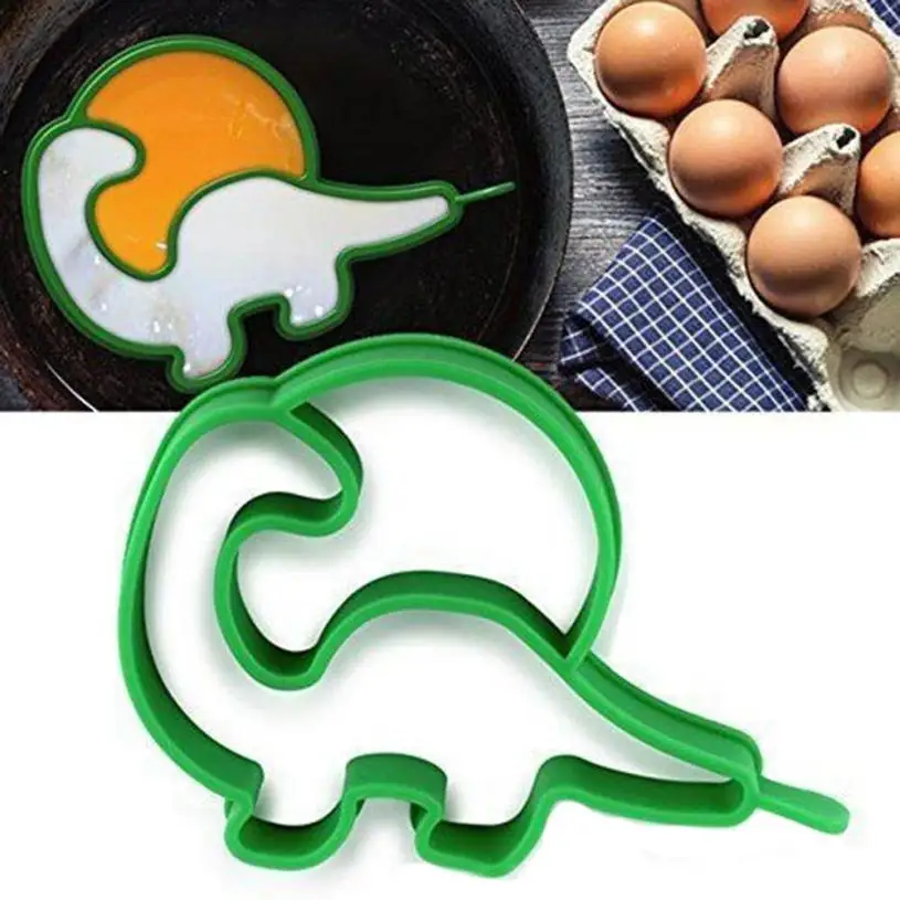 Silicone Fried Egg Mold Breakfast Dinosaur Shaper Pancake Ring Mould Levert Dropship 2AP28
Silicone Fried Egg Mold Breakfast Dinosaur Shaper Pancake Ring Mould Levert Dropship 2AP28