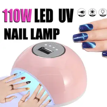 LIDDY 110W Max UV LED Lamp Nail Dryers Art Gels Dryer Heaating 10s/30s/60s Timer LCD display screen Phototherapy Machine
LIDDY 110W Max UV LED Lamp Nail Dryers Art Gels Dryer Heaating 10s/30s/60s Timer LCD display screen Phototherapy Machine
