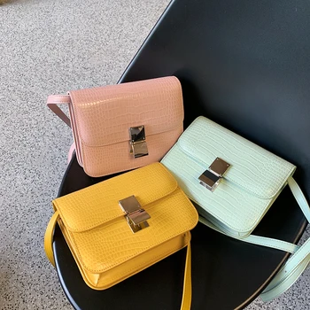 Women Ladies Alligator Summer Handbags Mint Green PU Leather Handbag Flap Shoulder Bag Messenger Bags Air Hostess Pink Bag
Women Ladies Alligator Summer Handbags Mint Green PU Leather Handbag Flap Shoulder Bag Messenger Bags Air Hostess Pink Bag