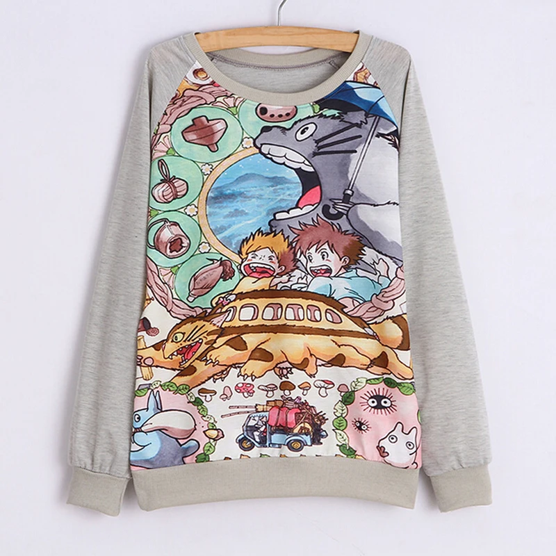 Sudaderas Mujer 2019 Women Hoody Long Sleeve Harajuku Sweatshirts Cute Anime Cartoon Totoro Funny Hoodie Pullover kawaii clothes
Sudaderas Mujer 2019 Women Hoody Long Sleeve Harajuku Sweatshirts Cute Anime Cartoon Totoro Funny Hoodie Pullover kawaii clothes