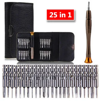 Screwdriver Set 25 in 1 Torx Multifunctional Opening Repair Tool Set Precision Screwdriver For Phones Tablet PC
Screwdriver Set 25 in 1 Torx Multifunctional Opening Repair Tool Set Precision Screwdriver For Phones Tablet PC